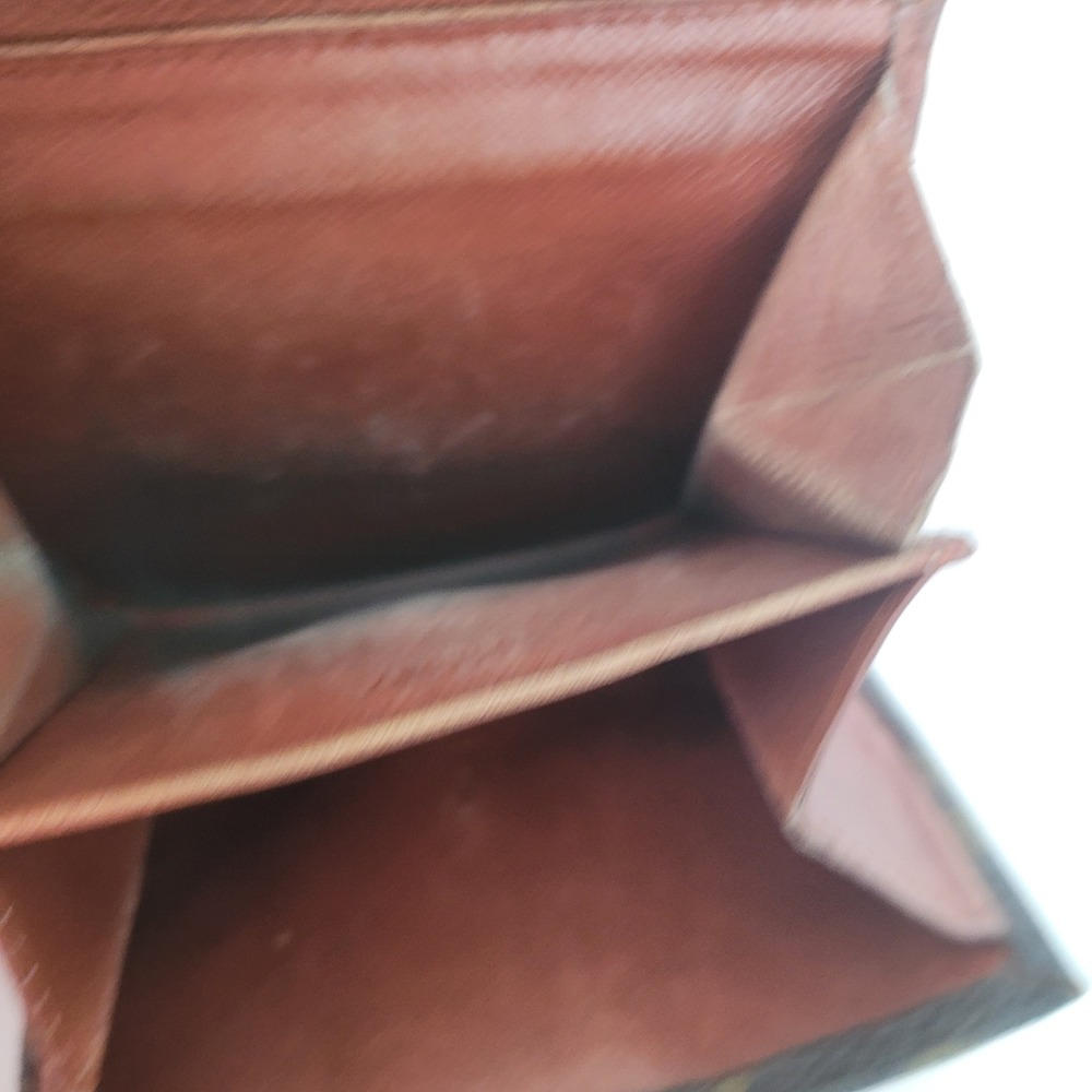 Louis Vuitton Monogram Portefeuille Elise Trifold Wallet Brown AN0960 Vintage - Picture 9 of 15